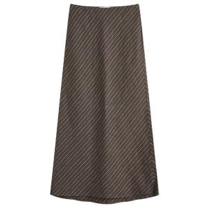 Длинная юбка Саагнета Samsøe Samsøe, Beluga Stripe