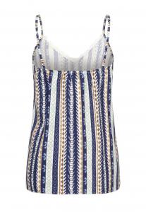 Топ TRÄGER MIT SPITZENBORDÜRE Cloud 5ive, синий