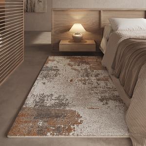 Budis Ковер 60х160 см из искусственной шерсти для спальни/детской/гостиной, антискользящий, утепленный, в винтажном стиле