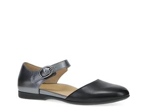 Балетки Dansko Liv Mary Jane Flat, Black/Pewter