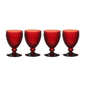 Бокалы для красного вина boston colored, набор из 4 шт. Villeroy & Boch, красный