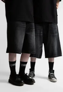 Шорты унисекс sandblast casper из денима Wasted Paris, Vintage Black