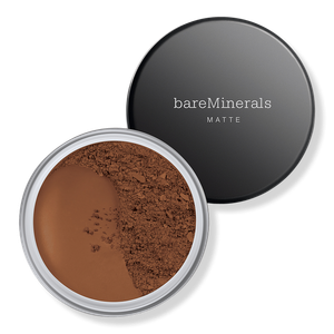 Оригинальная рассыпчатая матирующая минеральная пудра-основа без талька, SPF 15 bareMinerals, Deepest Deep 30 (deepest skin w/ cool undertones)