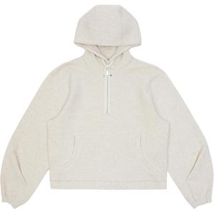 Полузип худи ADER ERROR, серовато-бежевый