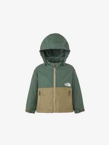 Компактная куртка (для малышей) The North Face, цвет Duck Green X Classic Car