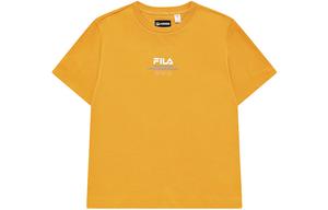 Футболка с рукавом дроп-шилоу женская radiant orange FILA FUSION, оранжевый