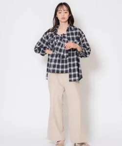 Базовые расклешенные брюки Noela, цвет Beige