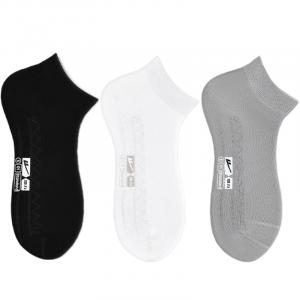Набор унисекс носков WARRIOR, 3 pack (черный+белый+светло-серый)