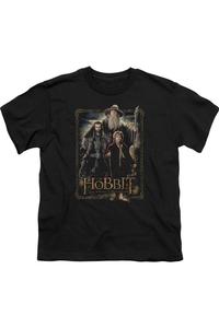 Футболка The Hobbit The Three с коротким рукавом для детей Gildan, черный