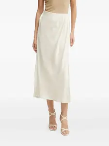 Юбка миди с запахом Guess Usa, белый