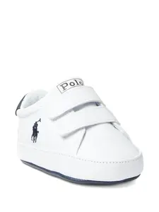 Кроссовки Heritage Court EZ с вышивкой Polo Ralph Lauren Kids, белый