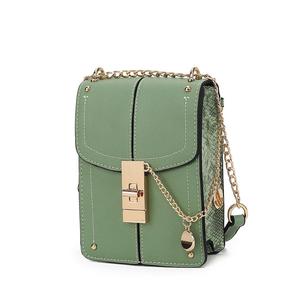 Женская стильная сумка-кроссбоди Iona от Mia K MKF Collection By Mia K., мятный