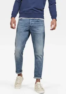 Джинсы G-Star RAW обычного кроя "3301 Straight Tapered", цвет Blue-Aged