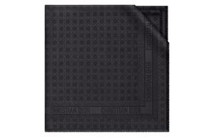 Шёлковый платок женский тёмно-синий DIOR