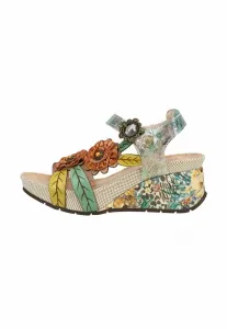 Сандалии на платформе Laura Vita, Beige