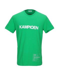 Футболка Bikkembergs, зеленый
