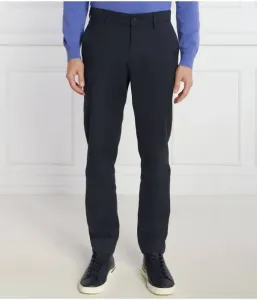 Брюки чинос tapered fit Boss Orange, темно-синий