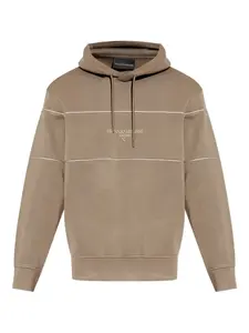 Толстовка с логотипом EMPORIO ARMANI, нейтральный