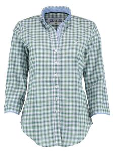 OS-Trachten Традиционная блузка Kleyol традиционного зеленого цвета