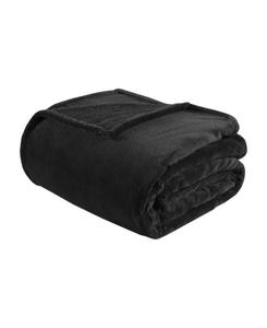 Плюшевое одеяло microlight большого размера, размер king Intelligent Design, Black
