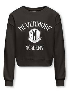 Толстовка ONLY GIRLS KOGNEVERMORE, черный