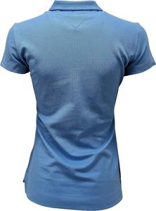 Женская приталенная рубашка-поло Tommy Hilfiger, True Blue