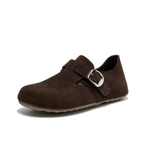 PLO CART Женские повседневные туфли-лодочки кофейного цвета, цвет Coffee