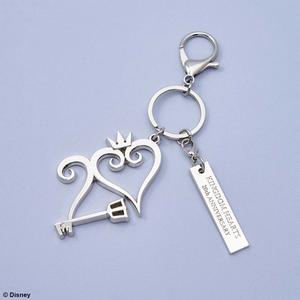 Брелок Kingdom Hearts - 20th Anniversary Metal Keychain