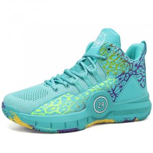 Prince McQueen Зеленые унисекс баскетбольные кроссовки Mid Top, цвет Green