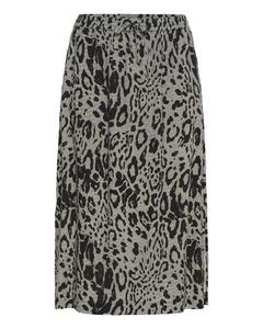 Юбка KAFFE CURVE Mille, цвет Grey/Black