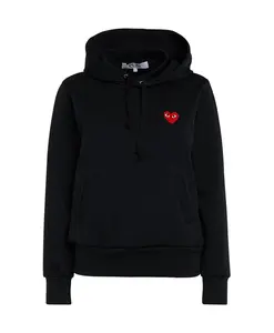 Худи с принтом в виде сердечек Comme Des Garã§Ons Play, черный