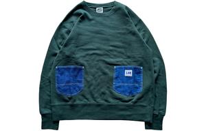 Lee Свитшот унисекс зеленый