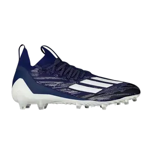 Бутсы Adizero Primeknit Cleats 'Navy White', синий