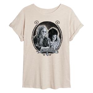 Детская струящаяся футболка Beetlejuice Licensed Character, бежевый