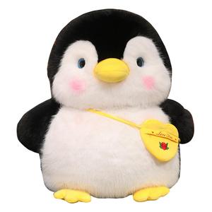 Очаровательные плюшевые куклы пингвины высота 50cm/65cm/80cm Happy Fish, черный