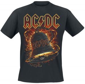 Футболка AC/DC Hells Bells Burning, черный