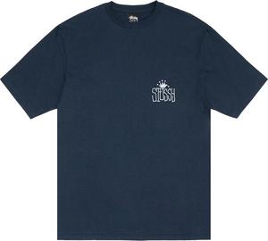 Футболка Stussy Crown International 'Navy', синий