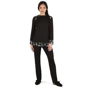 Женский пижамный комплект с цветочным принтом Memoi