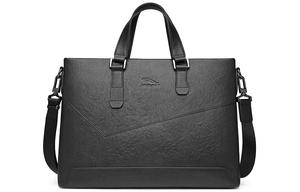 JAGUAR Настоящая кожаная сумка через плечо портфель мужской черный