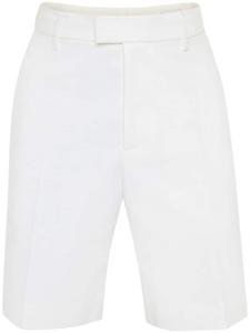 Alexander McQueen шорты строгого кроя, белый