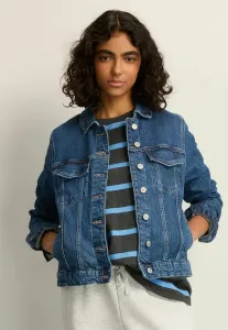 Джинсовая куртка стандартного кроя Next, Dark Blue