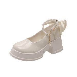 Туфли Мэри Джейн женские Boldi Kuki, Ecru