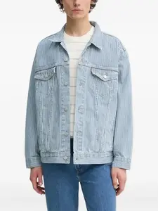 Джинсовая куртка в полоску Levi's, синий