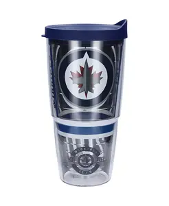 Классический стакан Winnipeg Jets на 24 унции, топ-шельф Tervis Tumbler, blue
