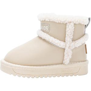 Детские утепленные ботинки Kids EBMINI, бежевый