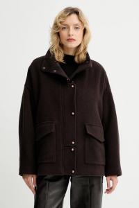 Пальто из смесовой шерсти Sessun, коричневый