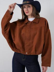 Bigdart Куртка для межсезонья в коричневом цвете