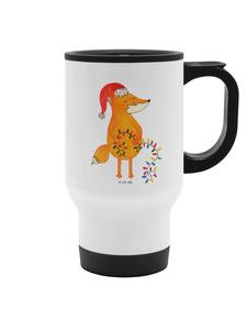 Рождественская кофейная кружка White Fox без слов Mr. & Mrs. Panda