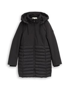 TOM TAILOR Куртка для межсезонья в черном цвете