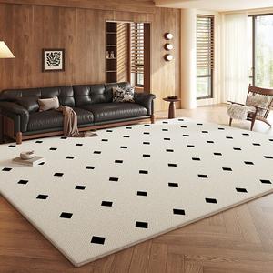 Budis Ковер 300х400 см из искусственной шерсти, клетчатый, для гостиной/спальни, модель Venus 03